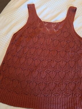 Women’s Rust Knit Tank Top
